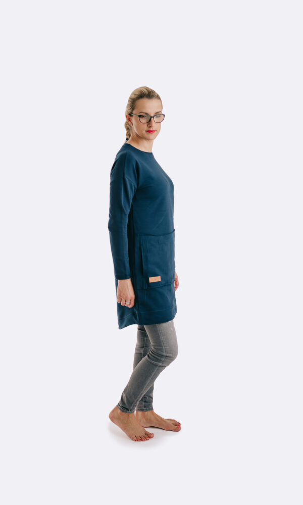 Dámská tepláková mikina LOWLY BLUE