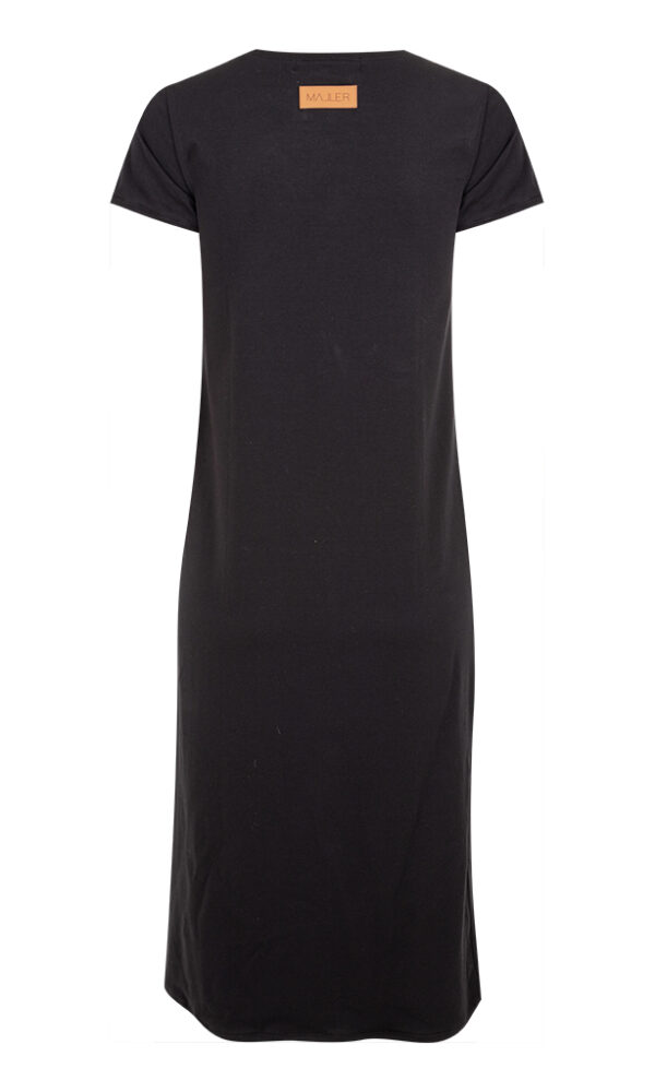 Dámské tričkové šaty BASIC black