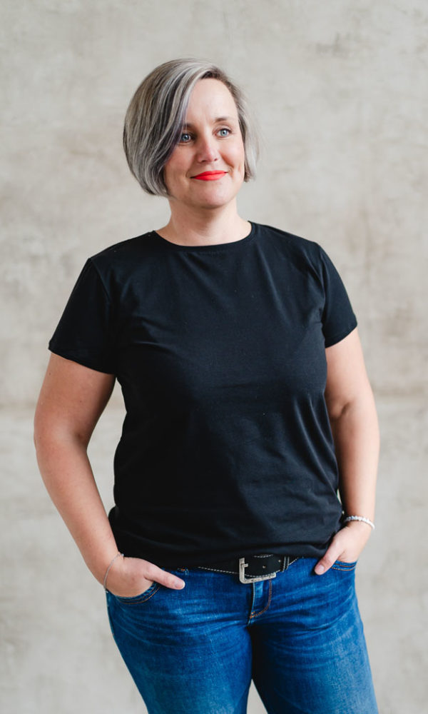 Dámské tričko BASIC black