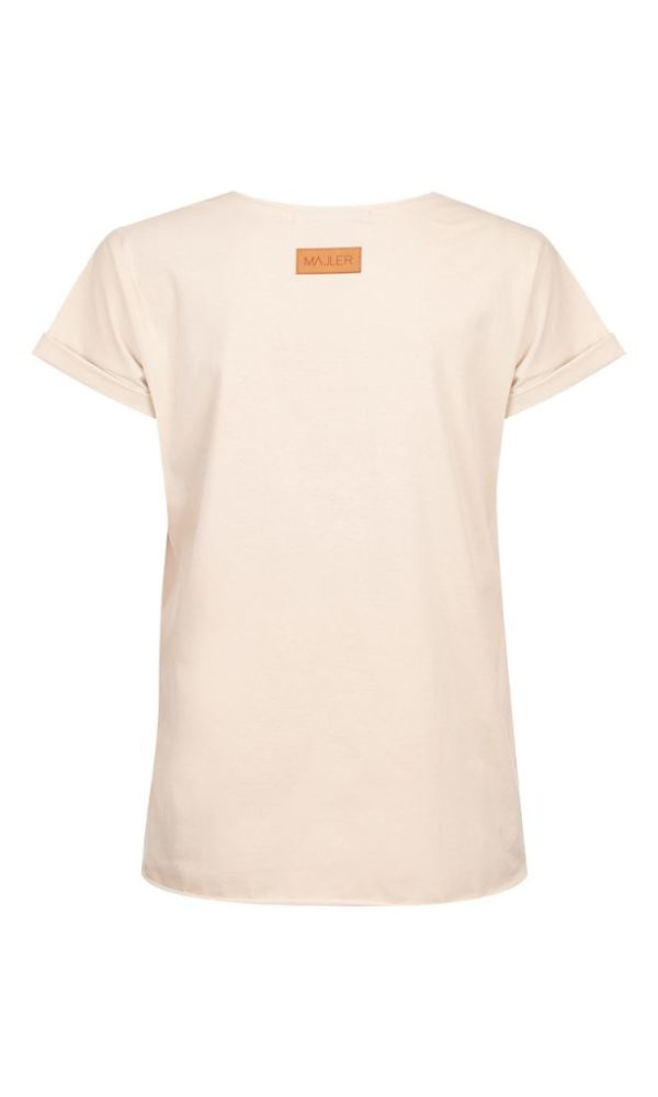 Dámské tričko BASIC ROLL beige