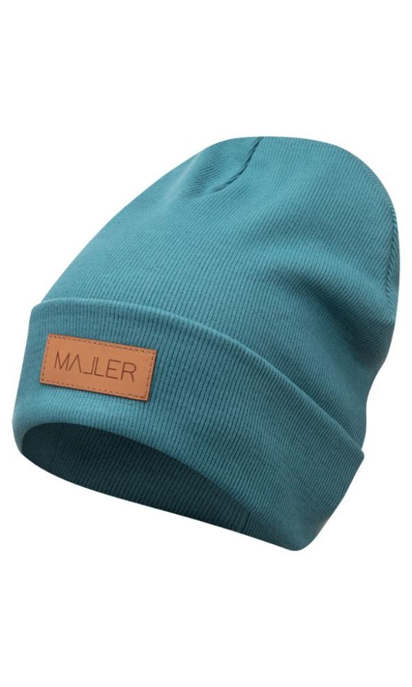 Čepice žebrovaná LUX TEAL