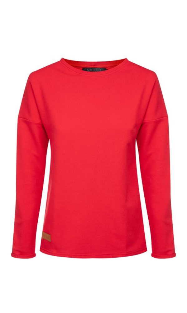 Dámská tepláková mikina BASIC red