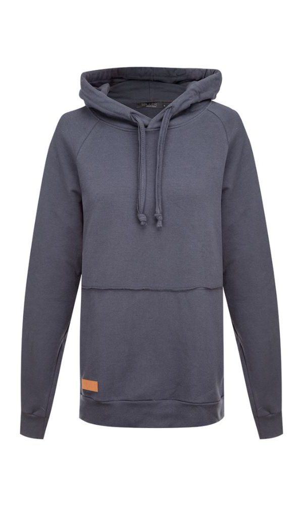 Pánská tepláková mikina DAPPER dark grey