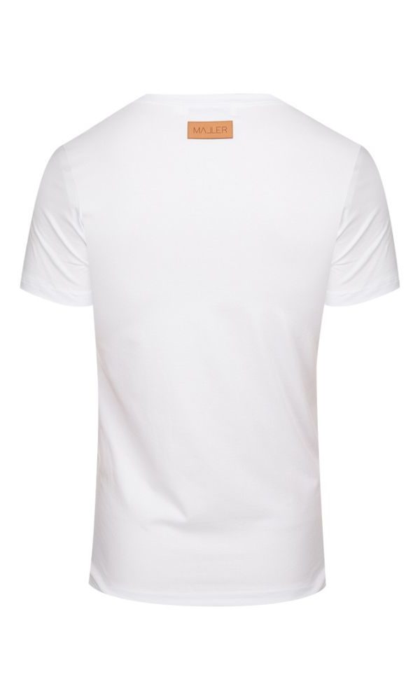 Pánské tričko BASIC kulatý výstřih – white