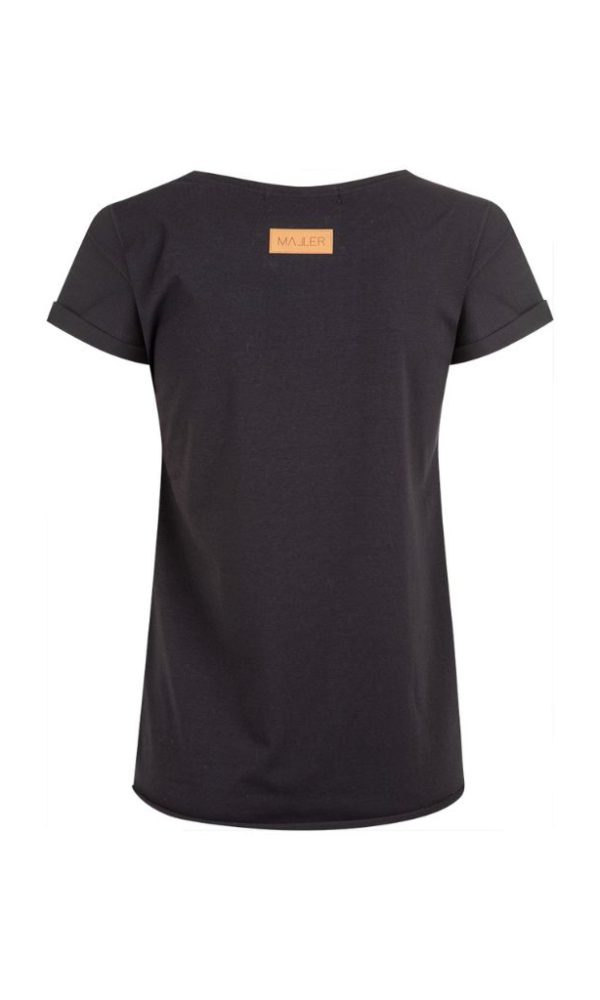 Dámské tričko BASIC ROLL black