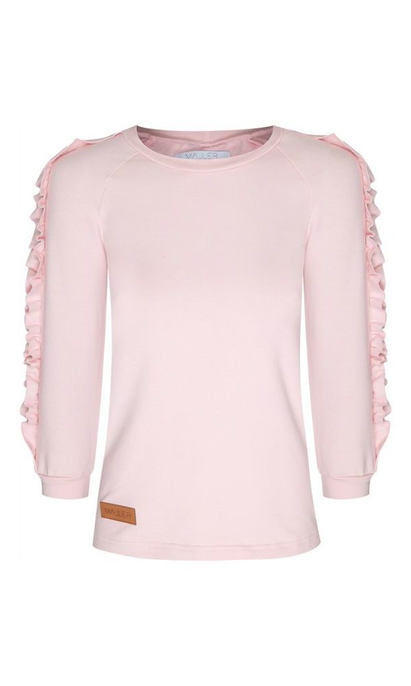 Dětská tepláková mikina CURLY KIDS PINK