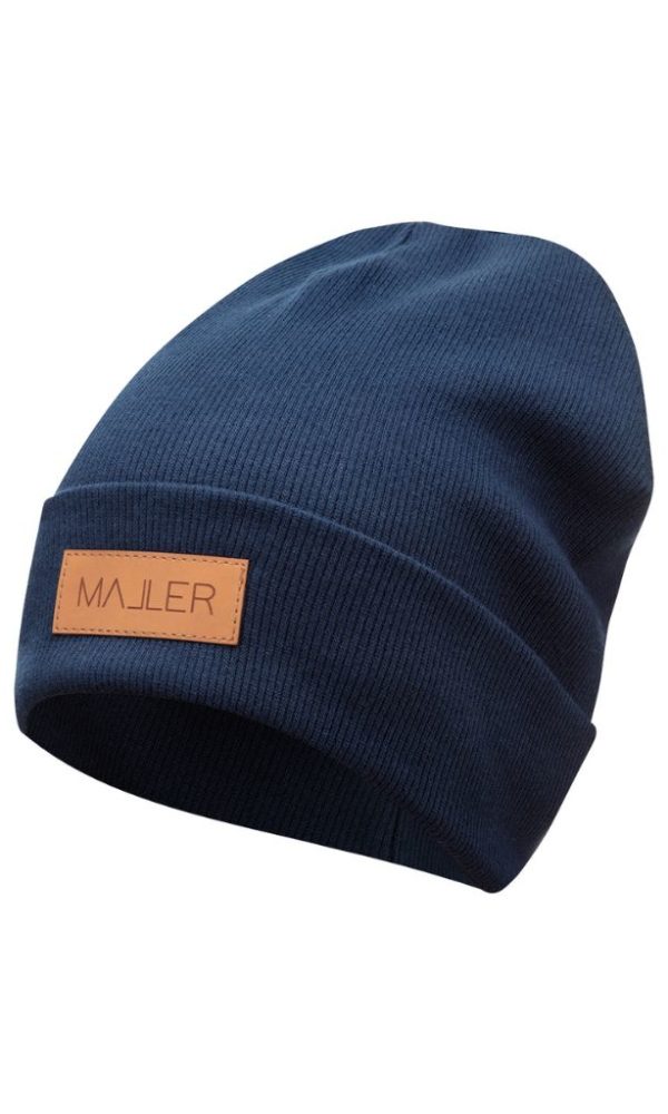 Čepice žebrovaná LUX BLUE