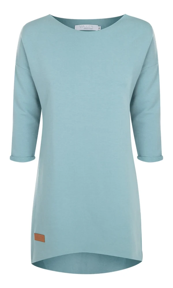 Dámské teplákové mikino-šaty DRESSY MINT