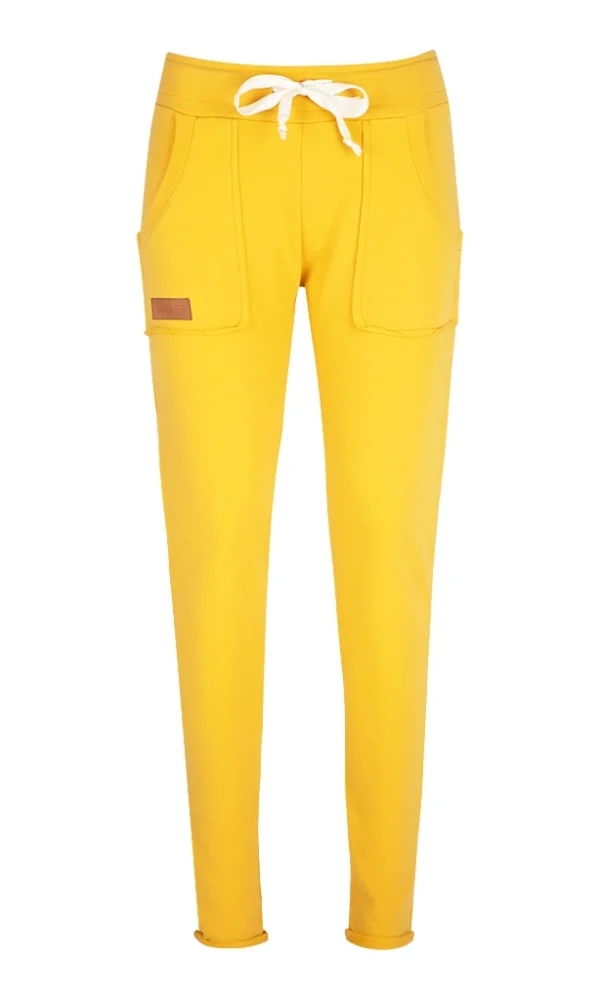 Dámské tepláky BASIC YELLOW