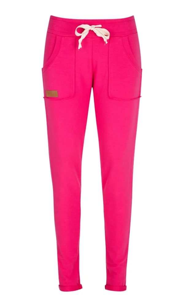 Dámské tepláky BASIC DARK PINK