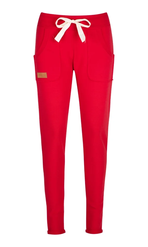 Dámské tepláky BASIC RED