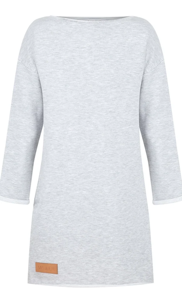 Dětské teplákové šaty SIMPLE KIDS GREY