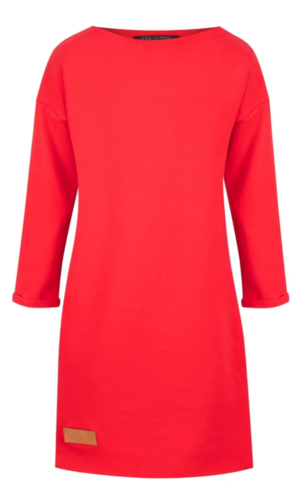 Dětské teplákové šaty SIMPLE KIDS RED