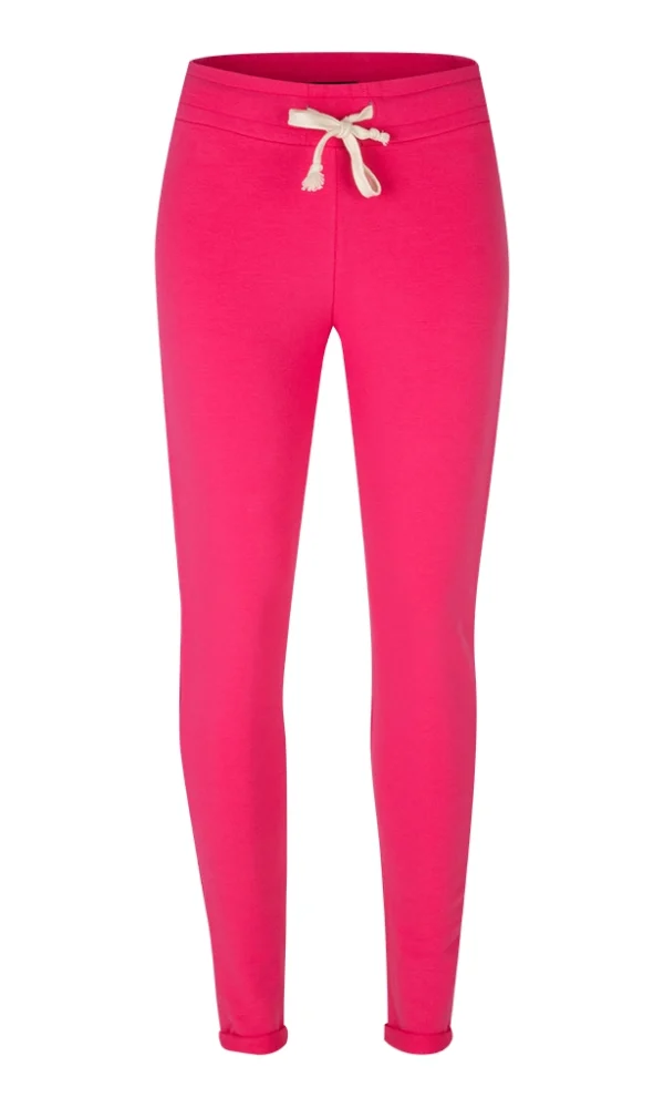 Dámské tepláky BASIC DARK PINK bez kapes