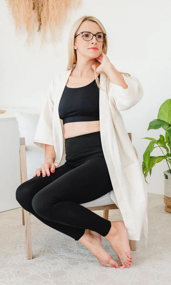 Dámská bavlněná podprsenka BASIC černá