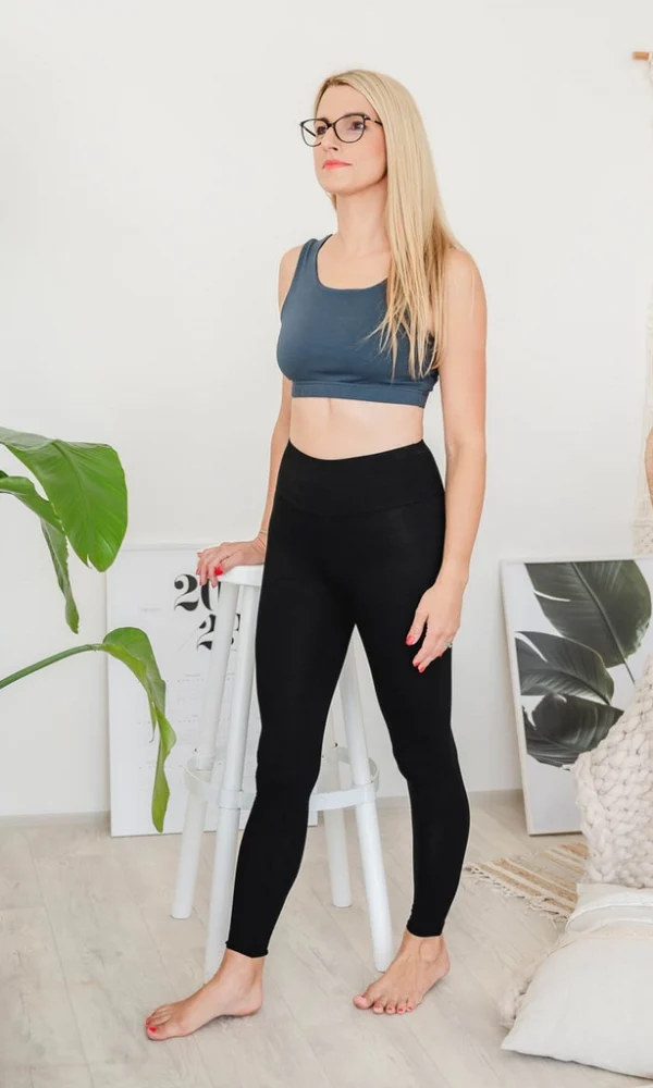 Dámská bavlněná podprsenka BASIC tmavě šedá