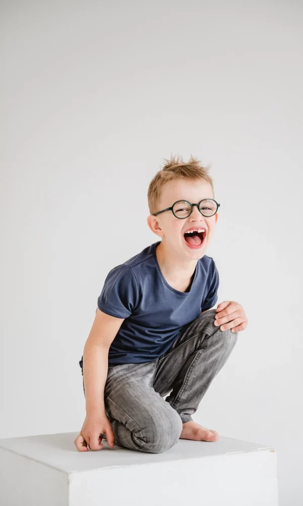 Dětské tričko BASIC tmavě šedé