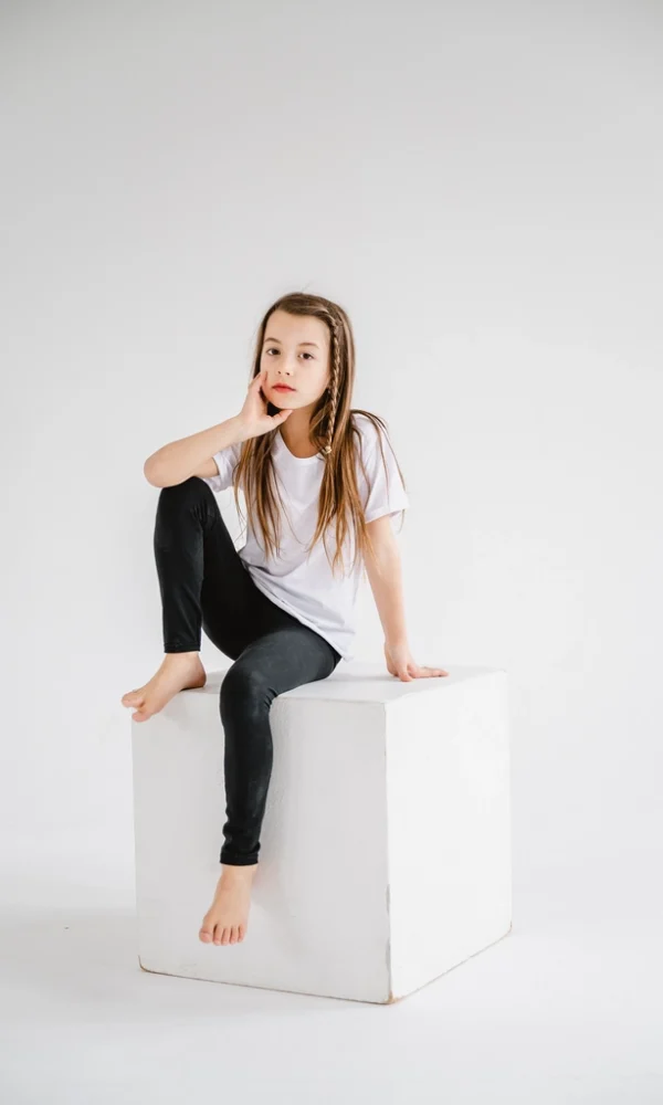 Dětské legíny LUX černé