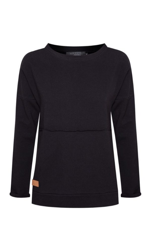 Dámská tepláková mikina LOWLY No.2 BLACK