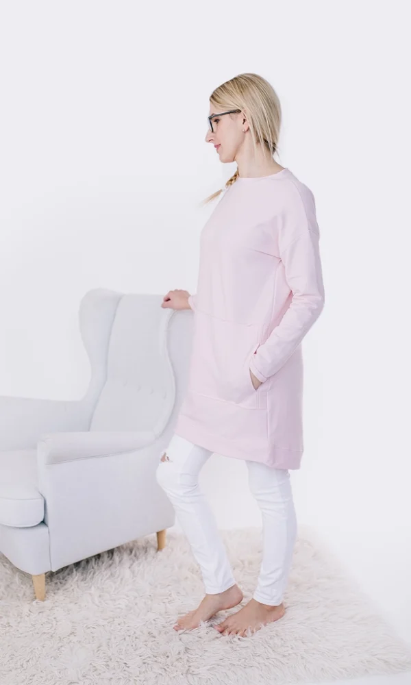 Dámská tepláková mikina LOWLY PINK