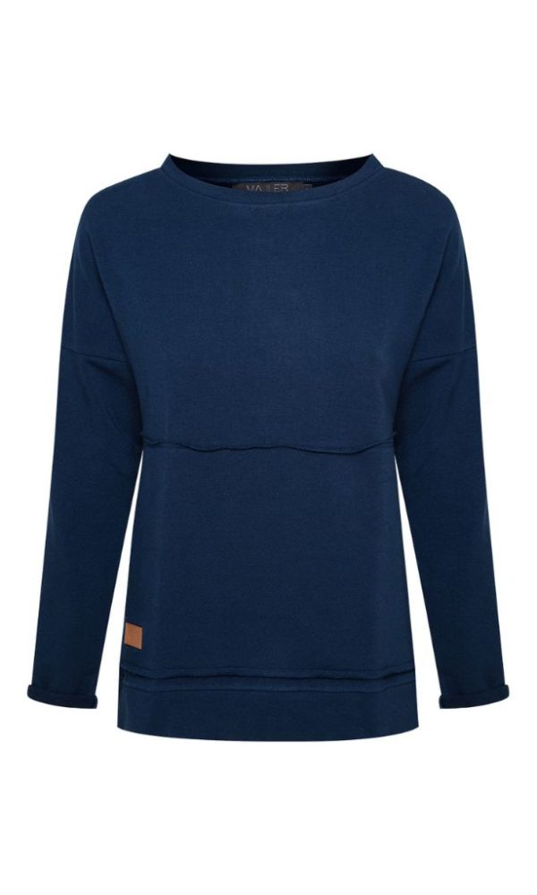 Dámská tepláková mikina LOWLY No.2 BLUE