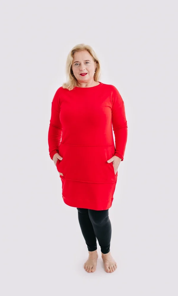 Dámská tepláková mikina LOWLY RED