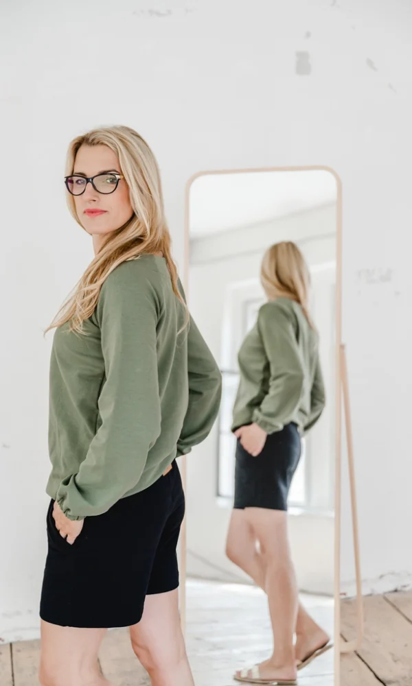 Dámské teplákové kraťasy BASIC černé