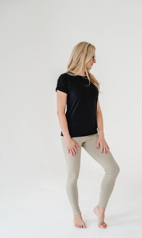 Dámské legíny LUX béžové