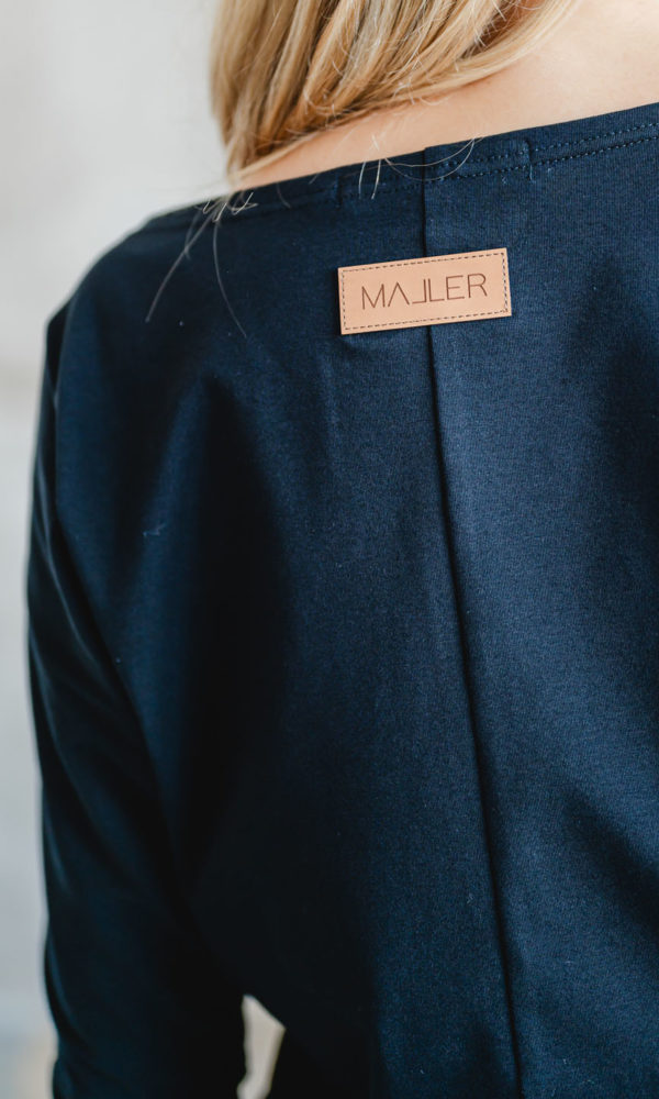 Dámské tričko BASIC LONG 3/4 rukáv black