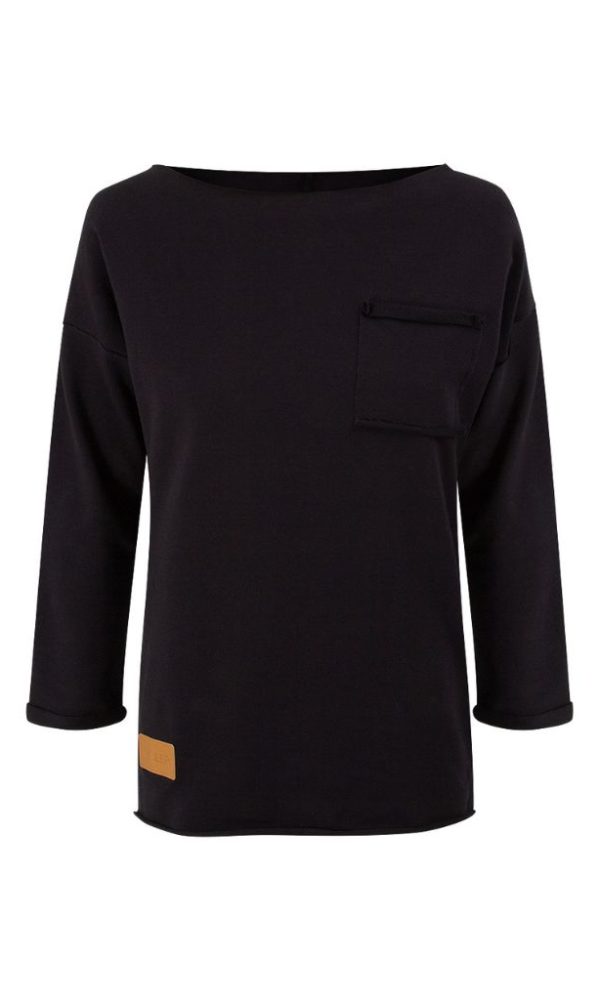 Dámská tepláková mikina SIMPLE BLACK