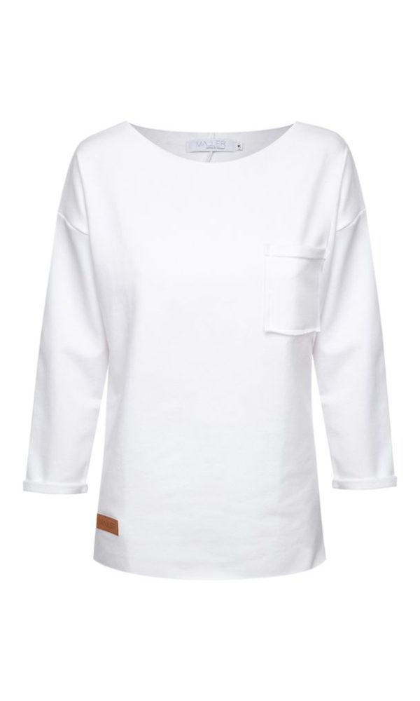 Dámská tepláková mikina SIMPLE WHITE