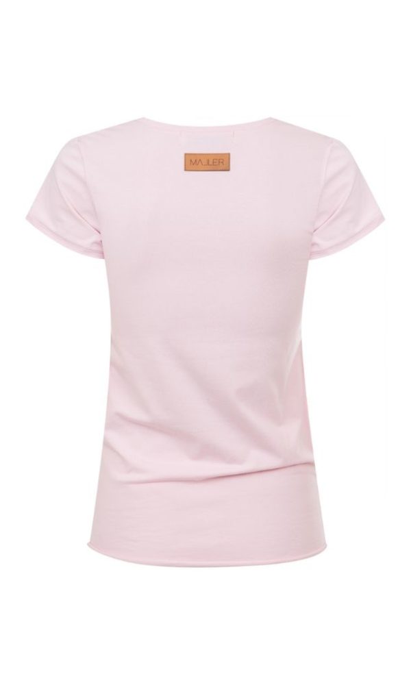 Dámské tričko BASIC “V” pink