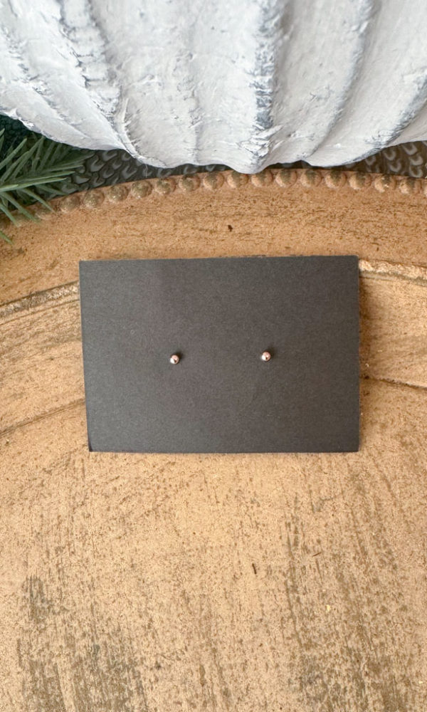 Naušnice stříbrná pozlacená růžová PECKA