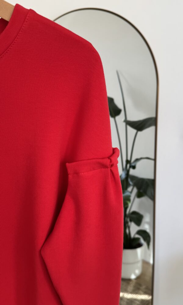 Dámská tepláková mikina DORA červená